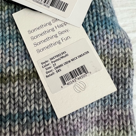 Something Navy Baby Ombre Knit Sweater - Picture 7 of 9